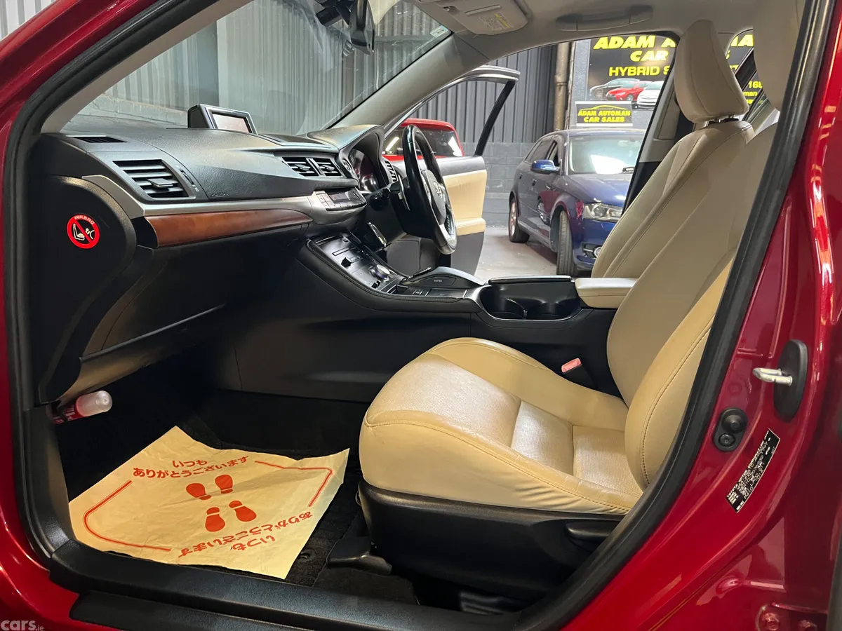 Lexus CT Hatchback, Petrol Hybrid, 2015, Red