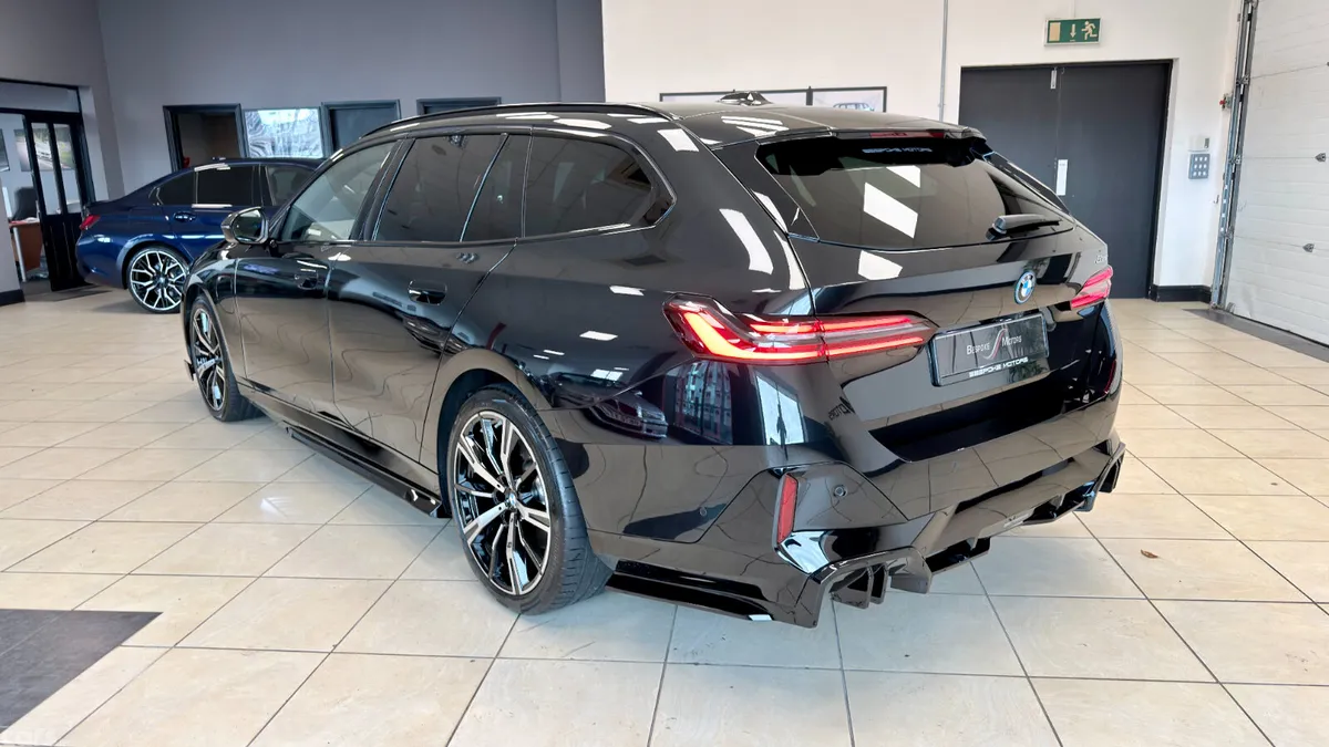 BMW 5-Series Estate, Petrol Hybrid, 2026, Black