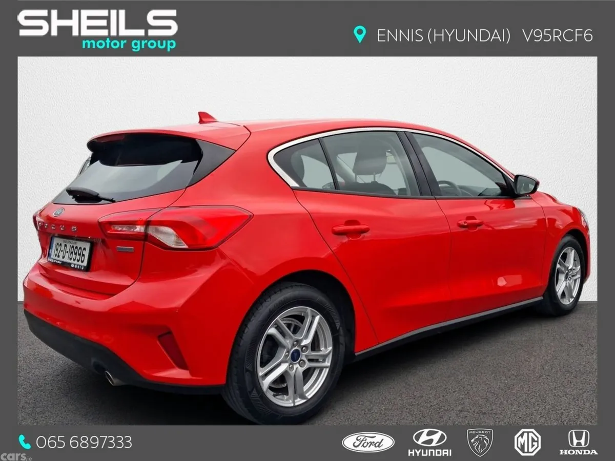 Ford Focus Hatchback, Diesel, 2019, Red