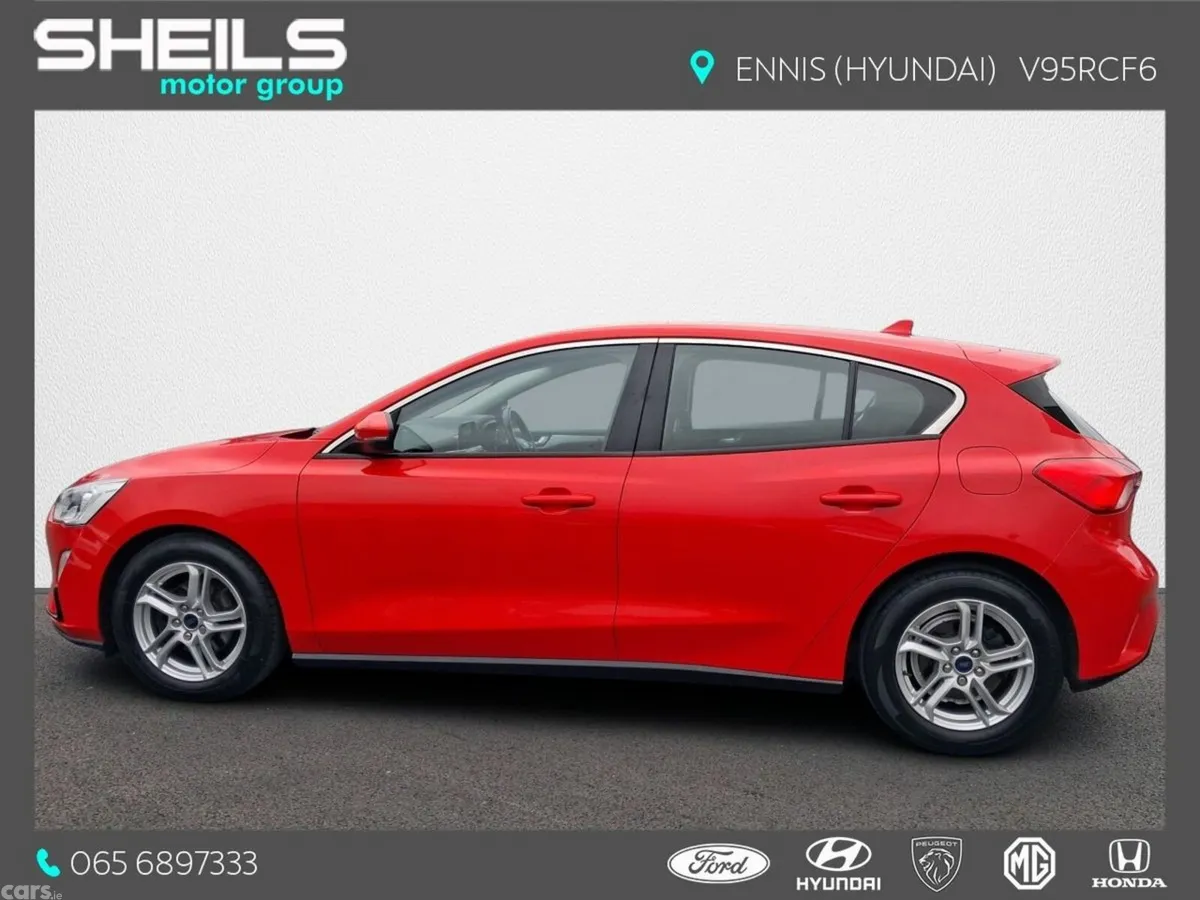 Ford Focus Hatchback, Diesel, 2019, Red