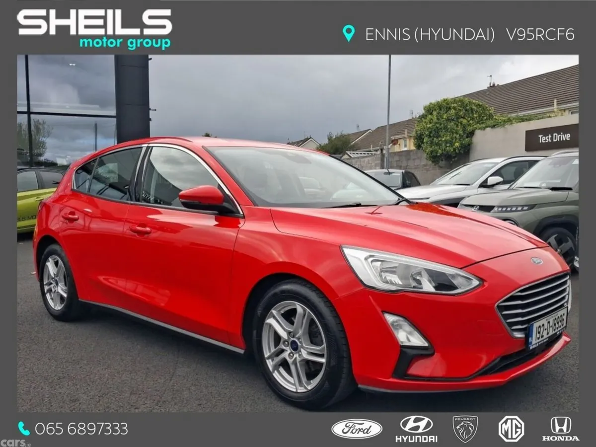 Ford Focus Hatchback, Diesel, 2019, Red