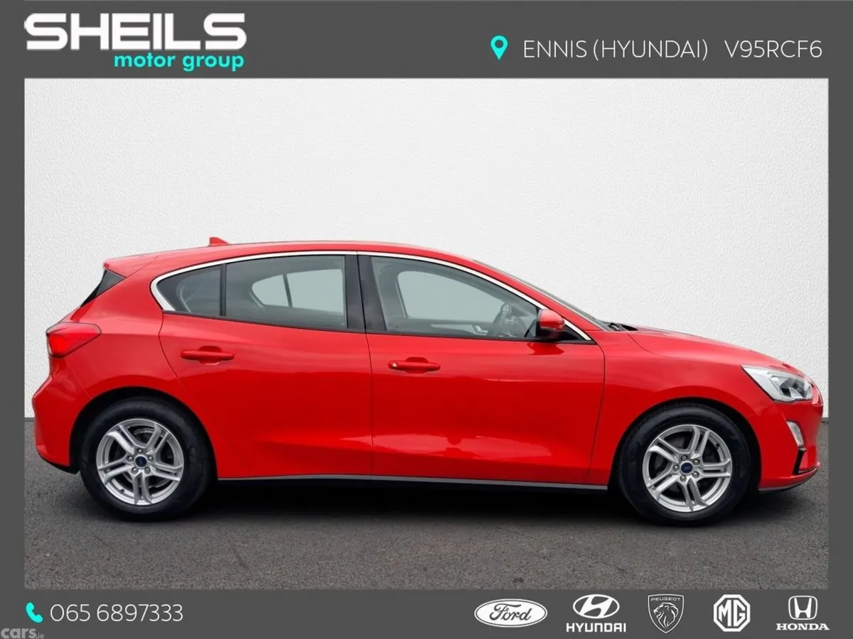 Ford Focus Hatchback, Diesel, 2019, Red