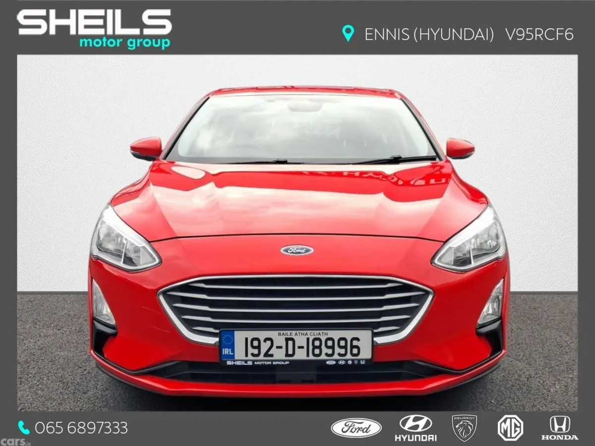 Ford Focus Hatchback, Diesel, 2019, Red