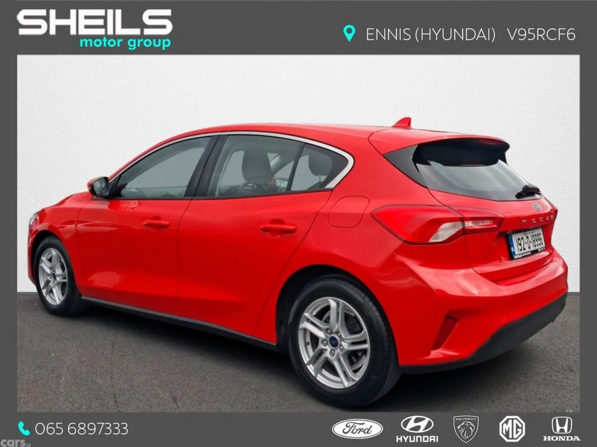 Ford Focus Hatchback, Diesel, 2019, Red