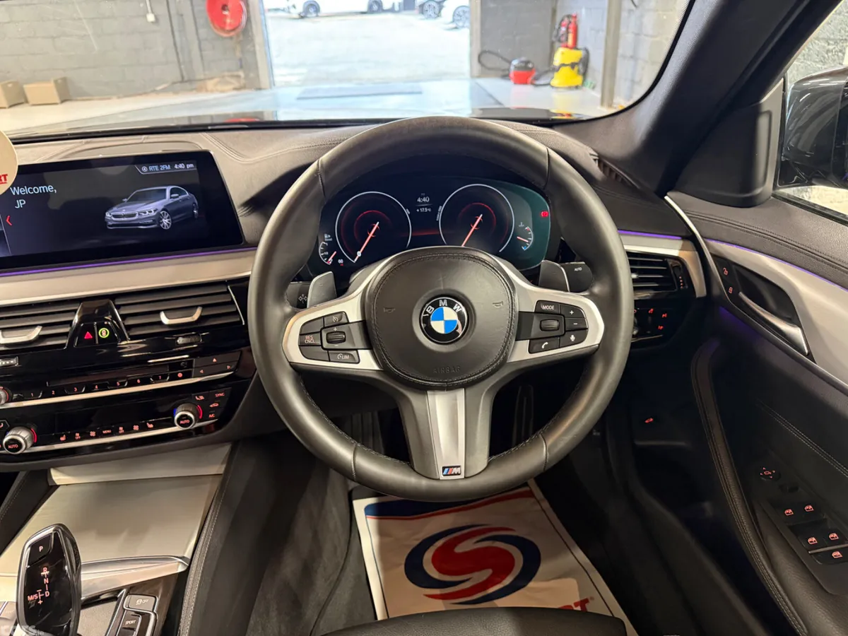 BMW 5-Series Saloon, Diesel, 2019, Grey