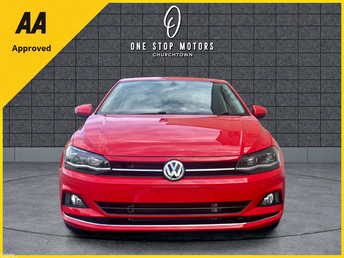 Volkswagen Polo Hatchback, Petrol, 2019, Red