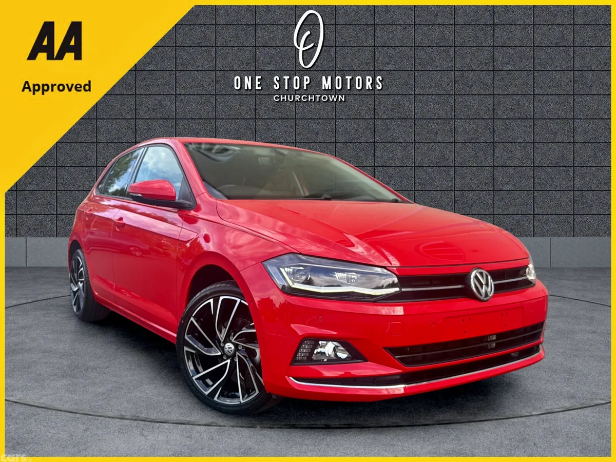 Volkswagen Polo Hatchback, Petrol, 2019, Red