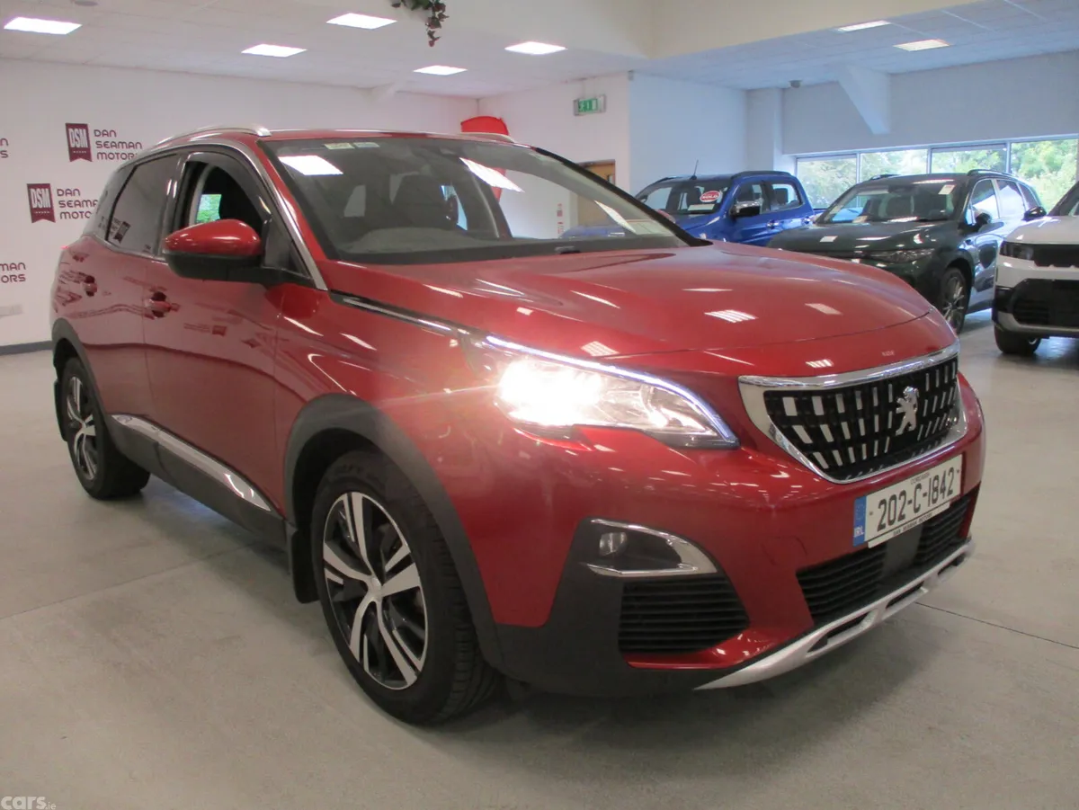 Peugeot 3008 SUV, Diesel, 2020, Red