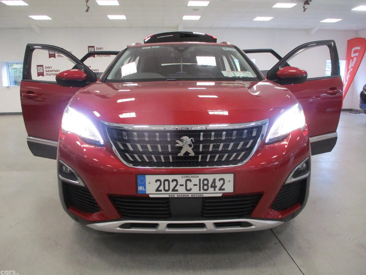 Peugeot 3008 SUV, Diesel, 2020, Red