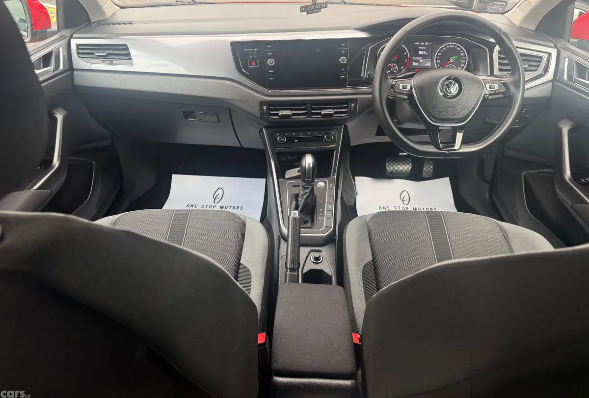 Volkswagen Polo Hatchback, Petrol, 2019, Red