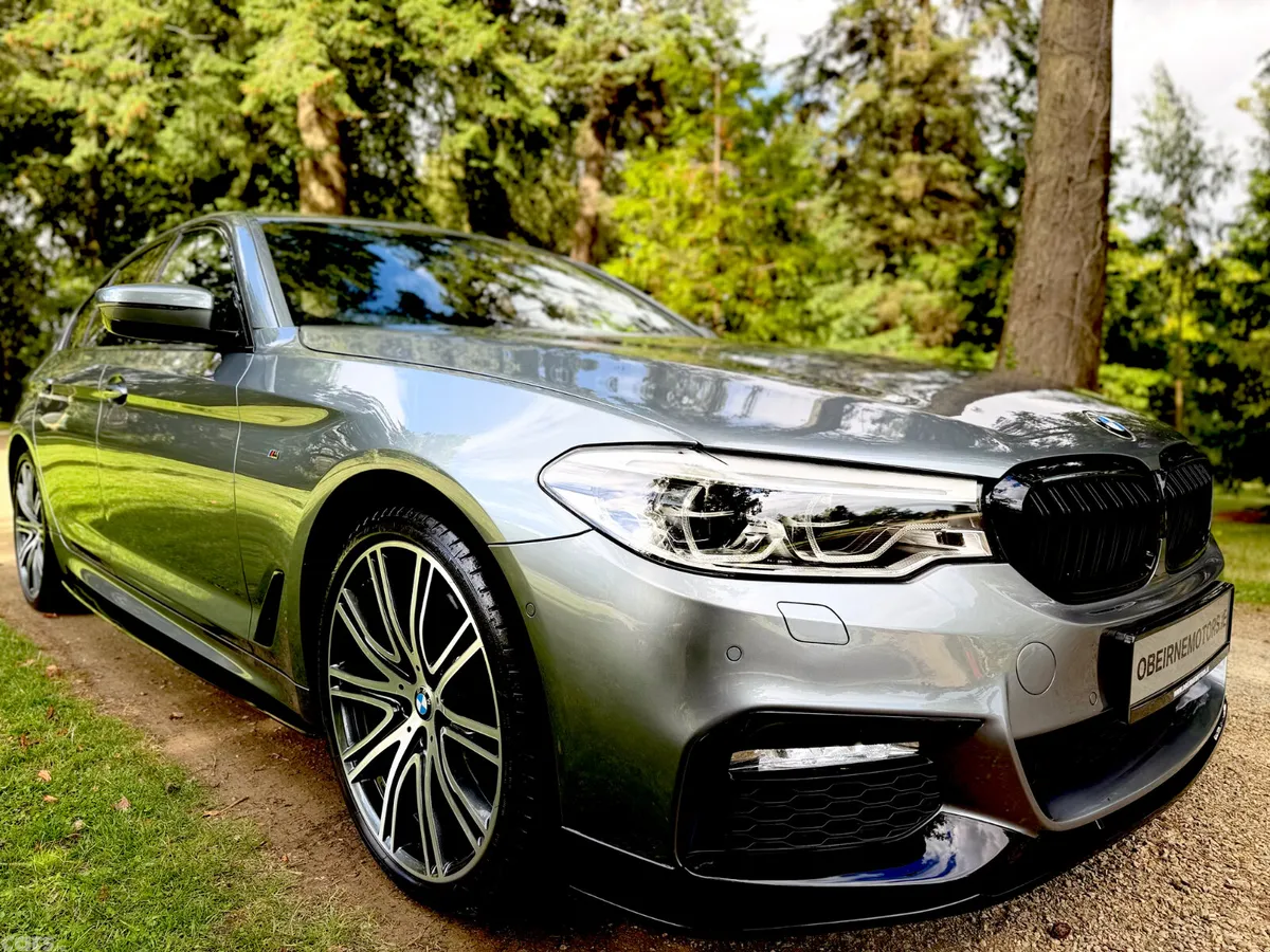 BMW 5-Series Saloon, Diesel, 2017, Blue
