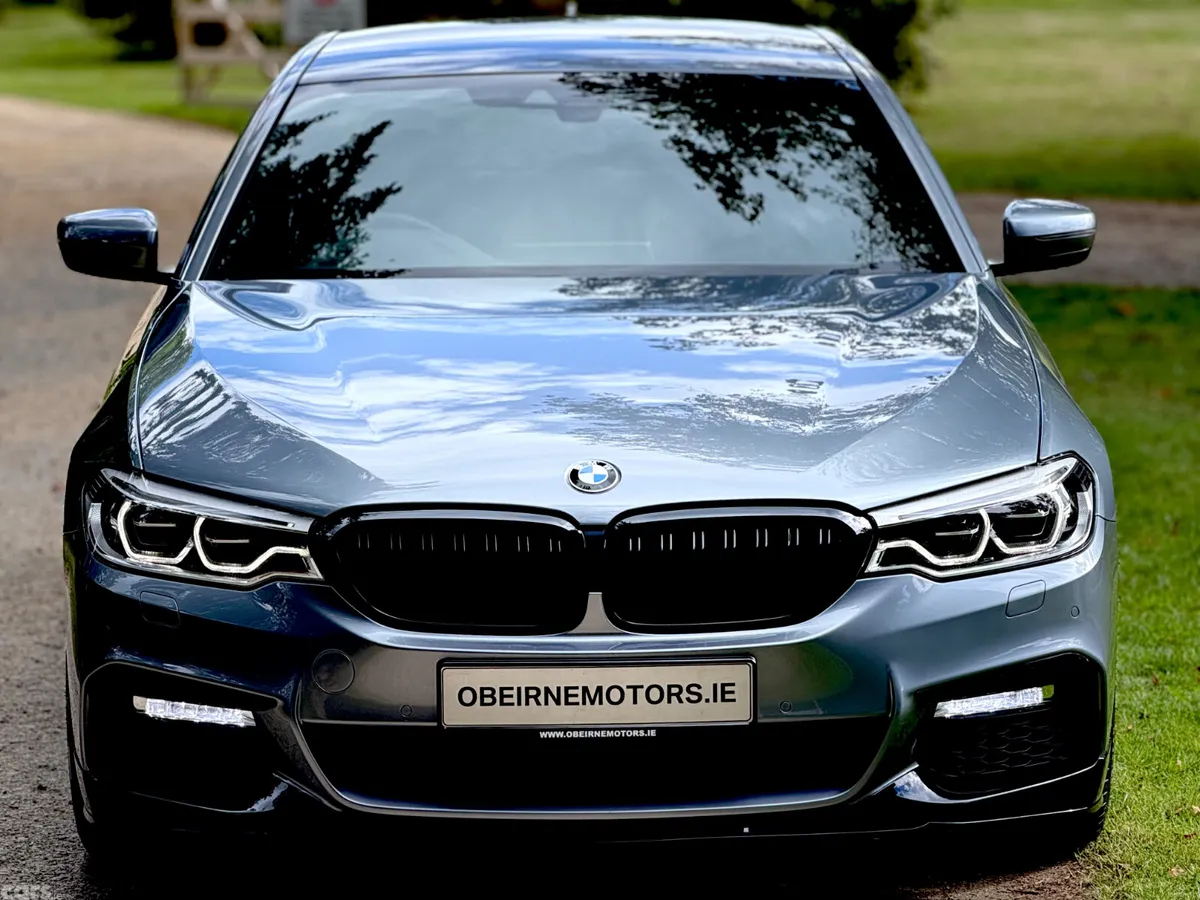 BMW 5-Series Saloon, Diesel, 2017, Blue