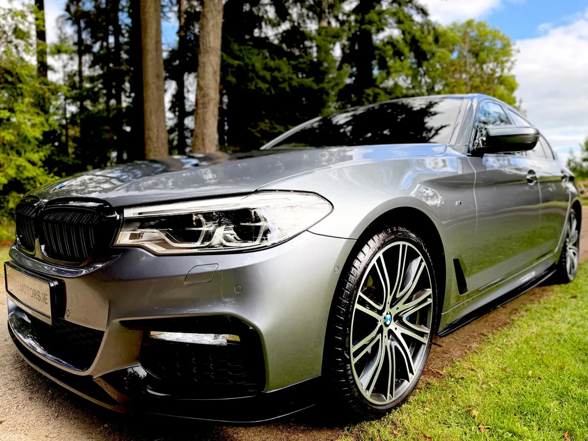 BMW 5-Series Saloon, Diesel, 2017, Blue