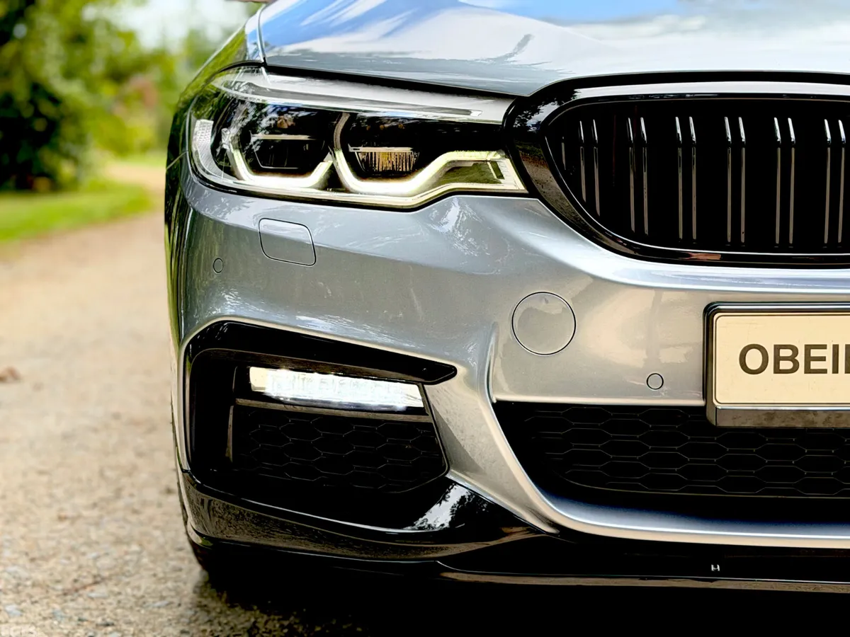 BMW 5-Series Saloon, Diesel, 2017, Blue