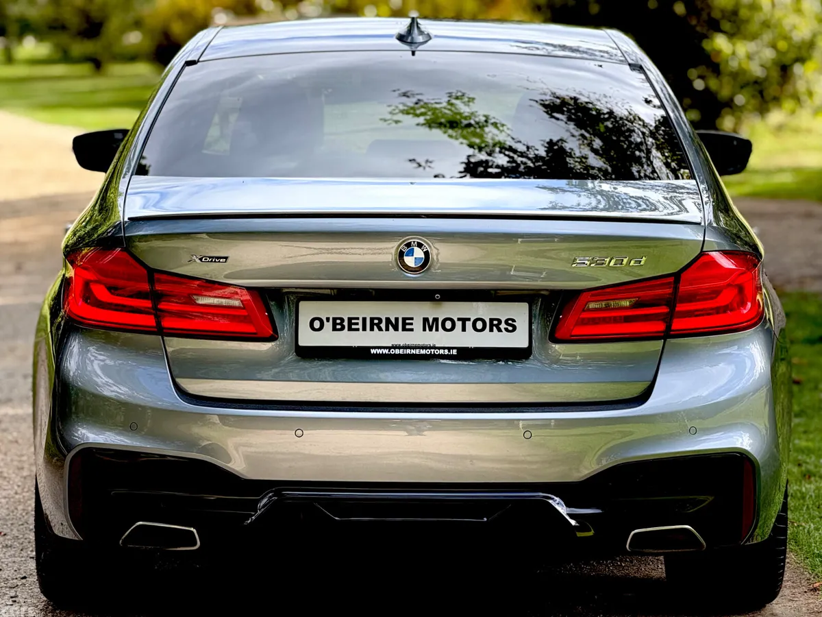 BMW 5-Series Saloon, Diesel, 2017, Blue