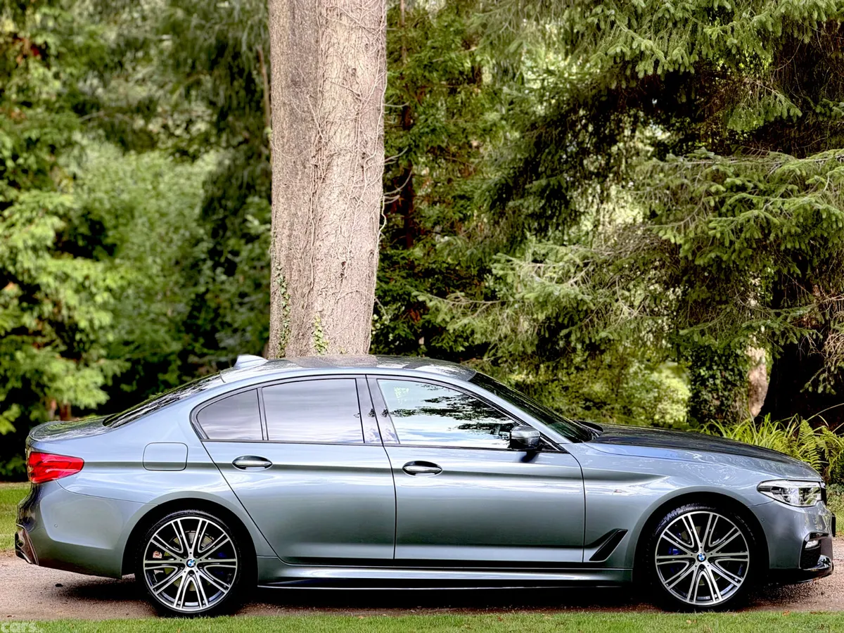 BMW 5-Series Saloon, Diesel, 2017, Blue