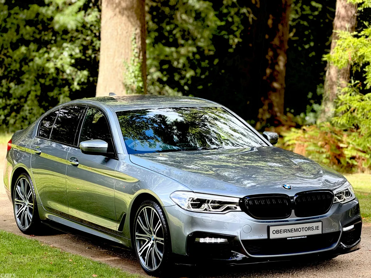 BMW 5-Series Saloon, Diesel, 2017, Blue