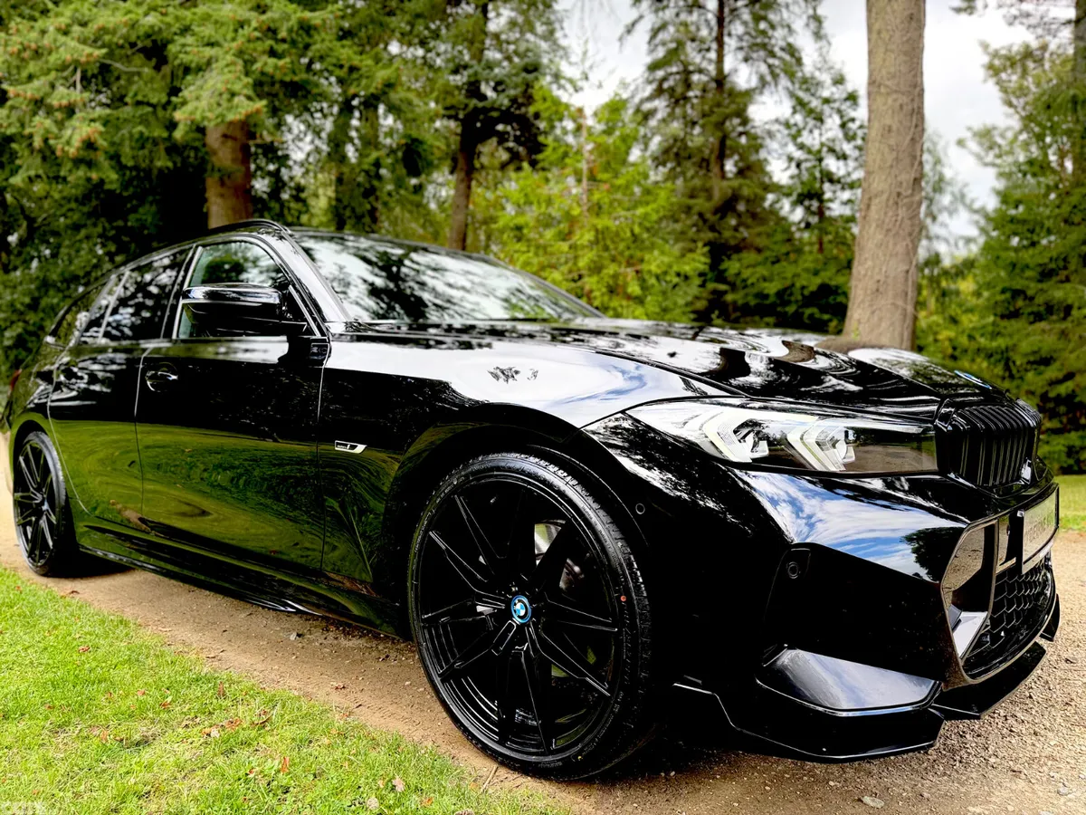 BMW 3-Series Estate, Petrol Plug-in Hybrid, 2023, Black