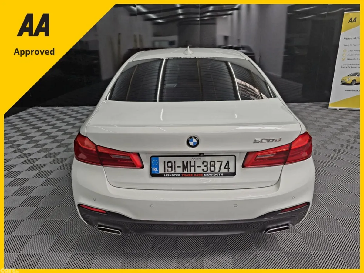 BMW 5-Series Saloon, Diesel, 2019, White