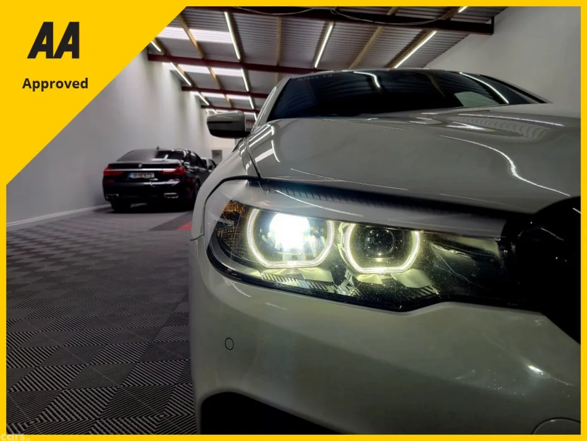 BMW 5-Series Saloon, Diesel, 2019, White