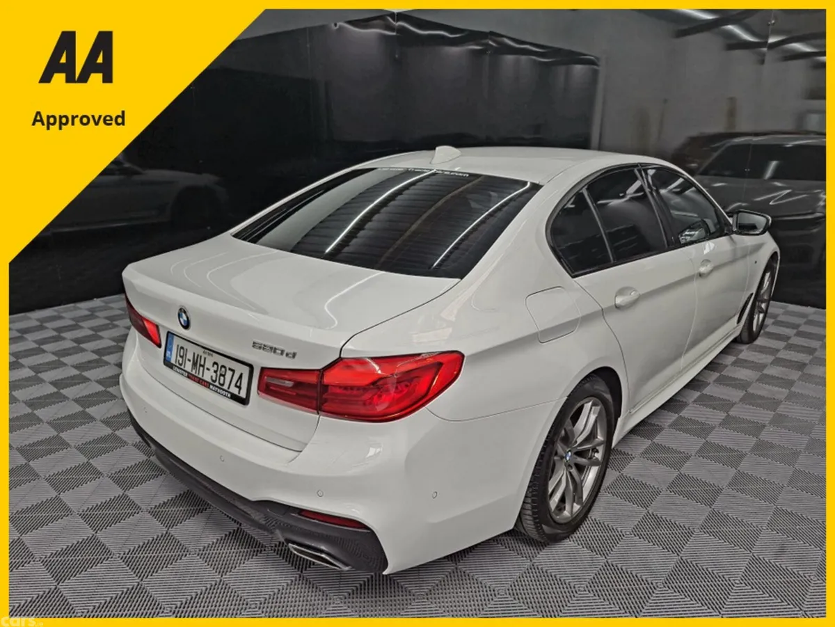 BMW 5-Series Saloon, Diesel, 2019, White