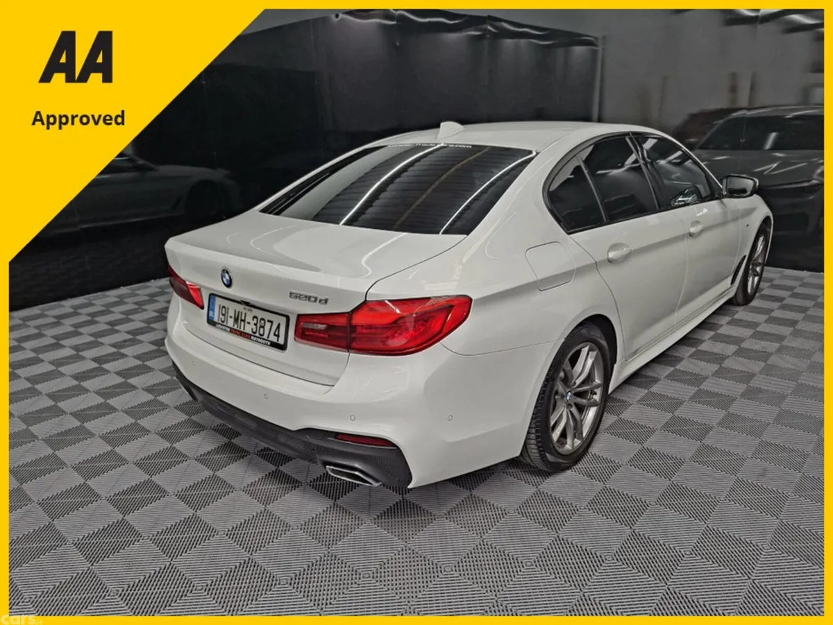 BMW 5-Series Saloon, Diesel, 2019, White