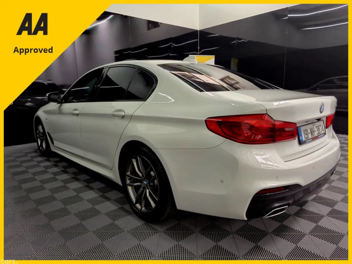BMW 5-Series Saloon, Diesel, 2019, White