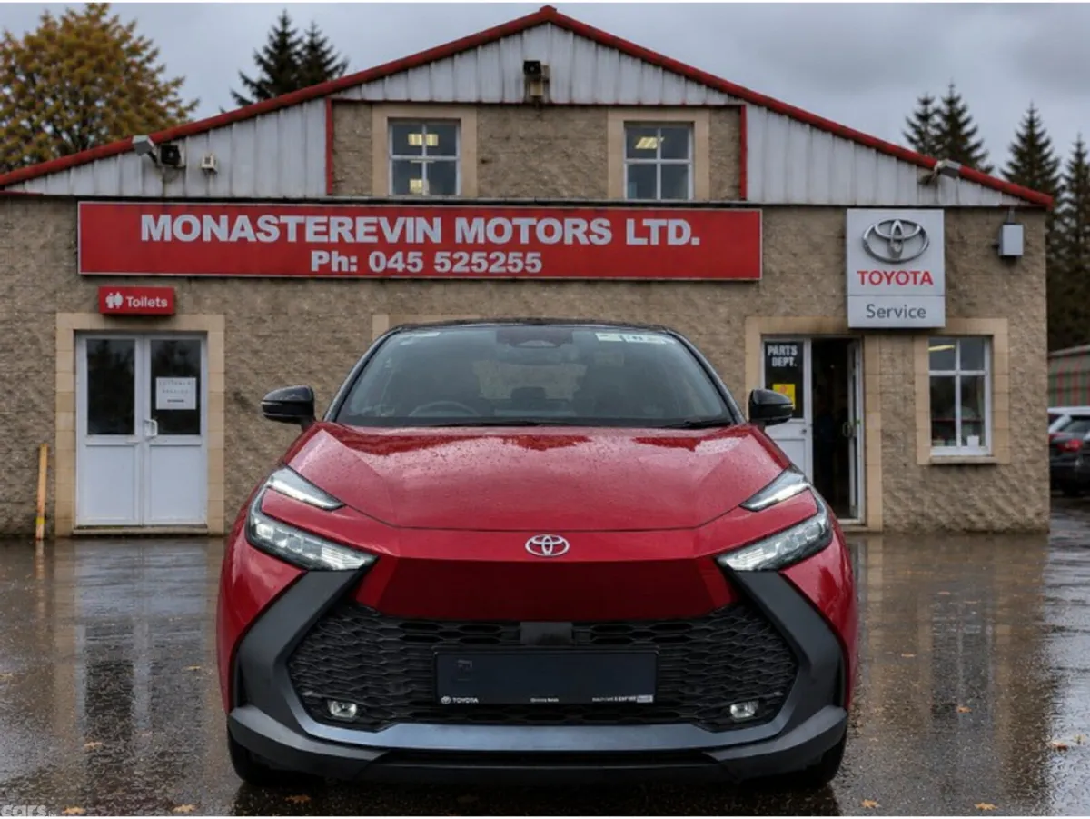 Toyota C-HR Hatchback, Petrol Plug-in Hybrid, 2024, Red