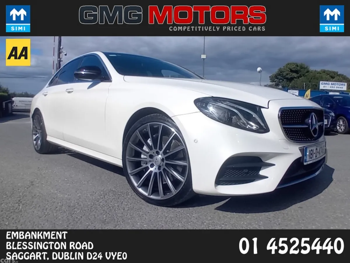Mercedes-Benz E-Class Saloon, Diesel, 2018, White