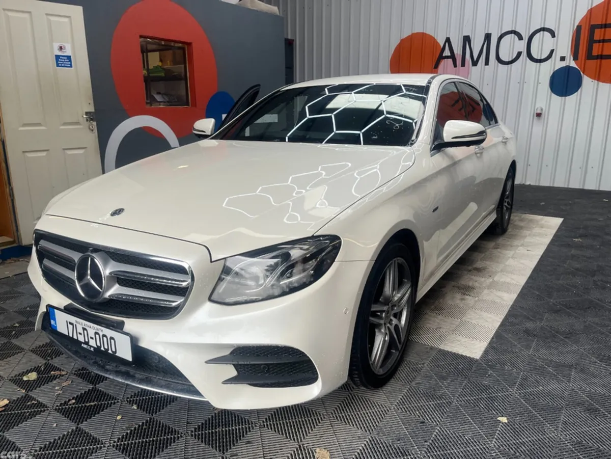 Mercedes-Benz E-Class Saloon, Petrol Plug-in Hybrid, 2017, White
