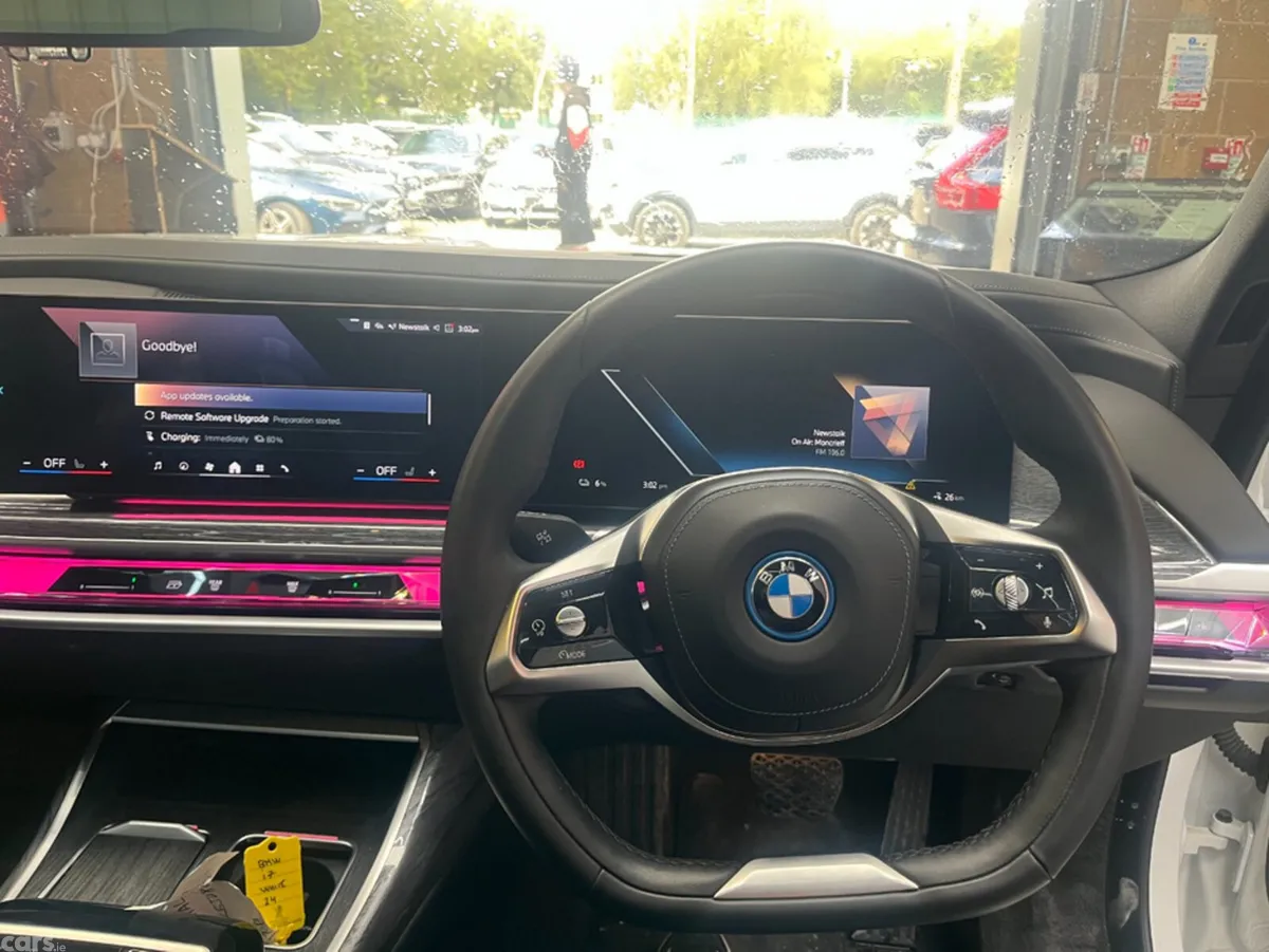 BMW i7 Saloon, Electric, 2024, White