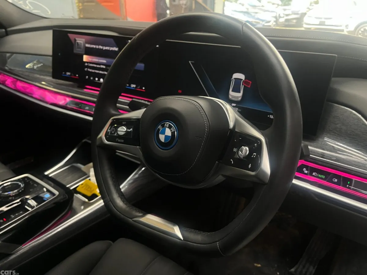 BMW i7 Saloon, Electric, 2024, White