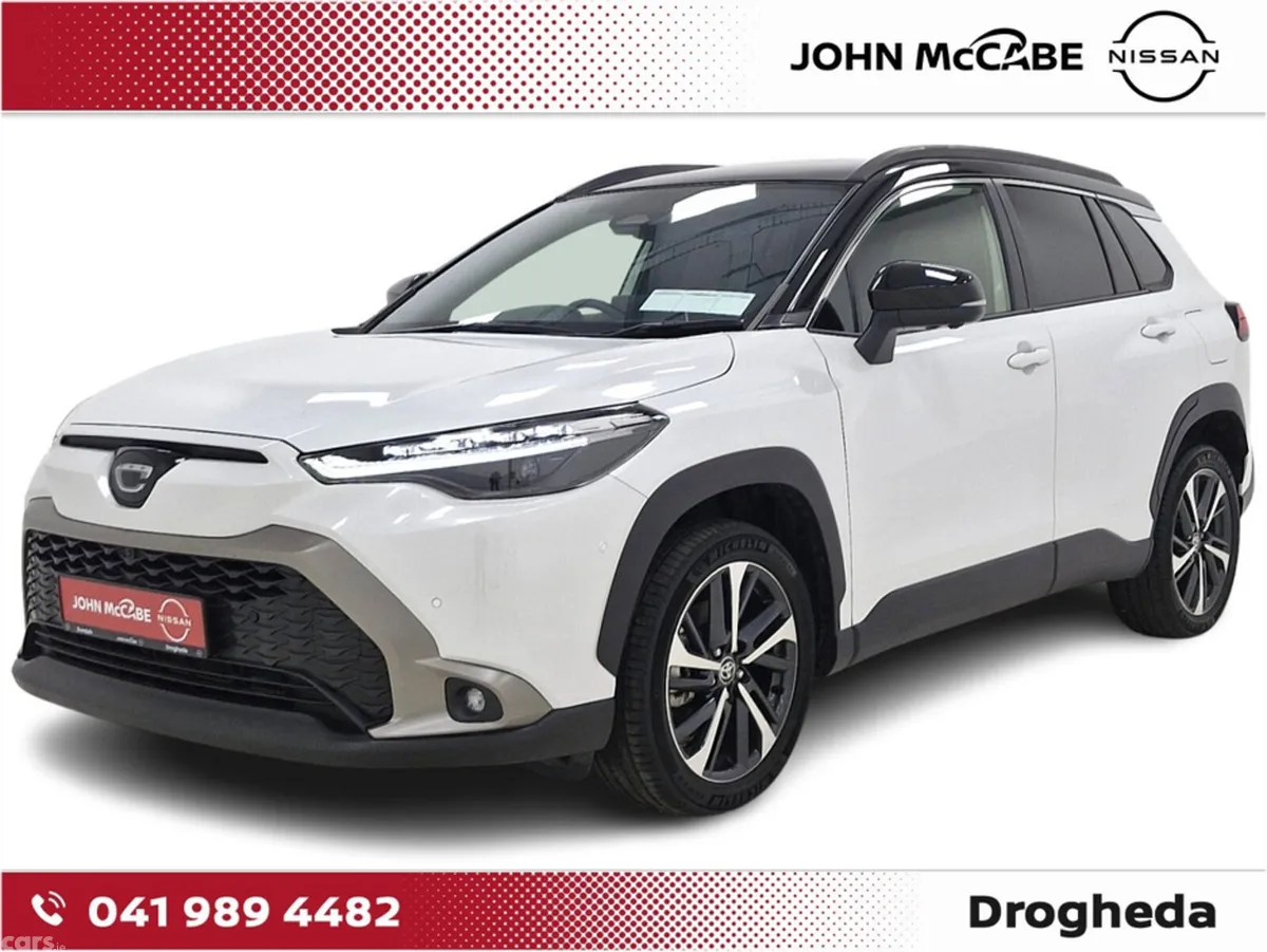 Toyota Corolla Cross SUV, Petrol Hybrid, 2024, White