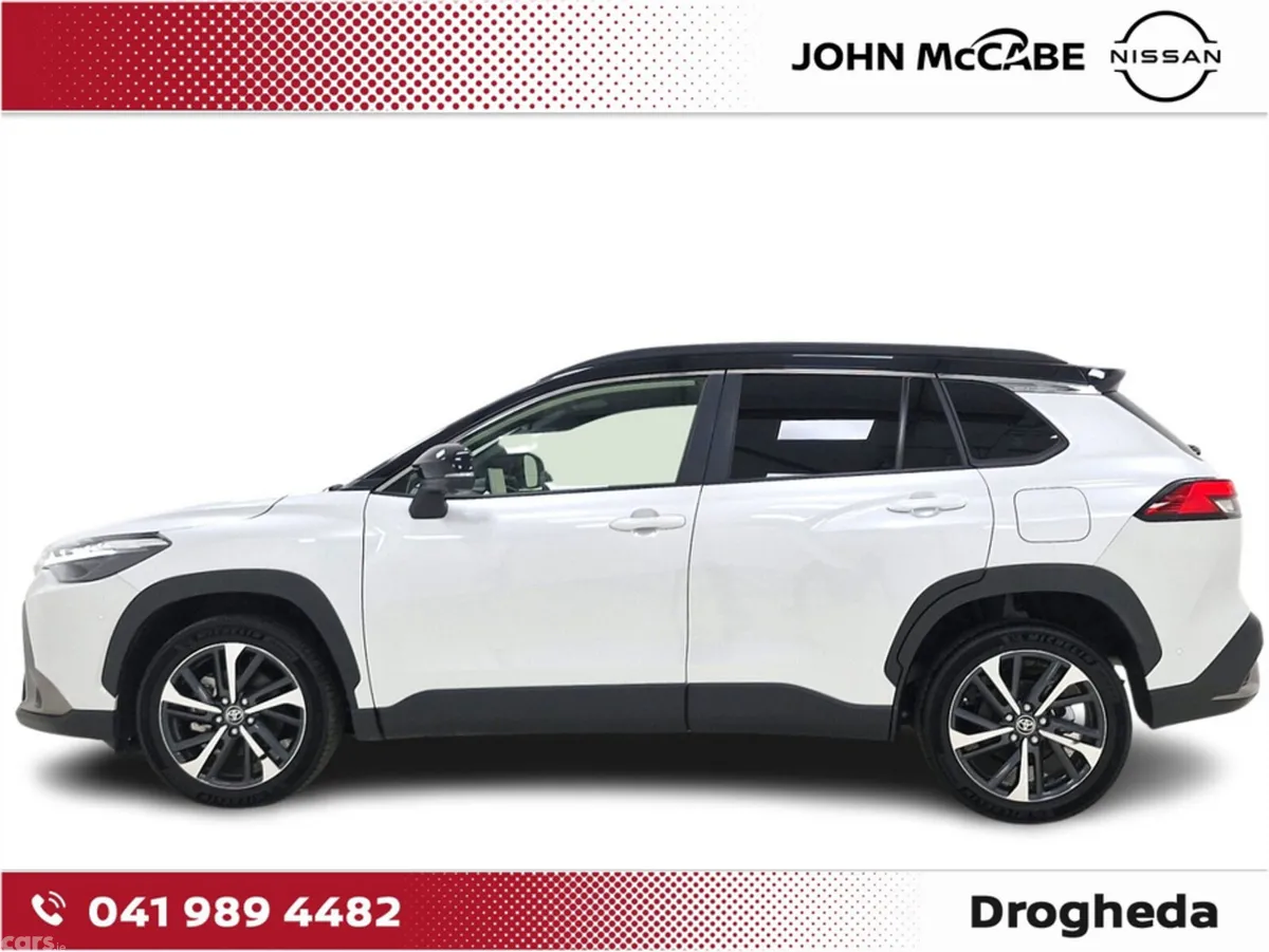 Toyota Corolla Cross SUV, Petrol Hybrid, 2024, White