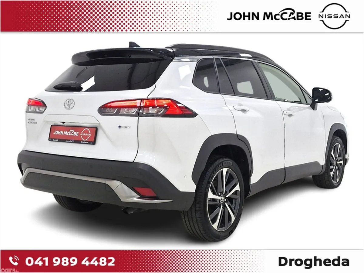 Toyota Corolla Cross SUV, Petrol Hybrid, 2024, White