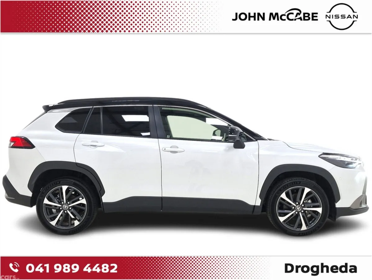Toyota Corolla Cross SUV, Petrol Hybrid, 2024, White