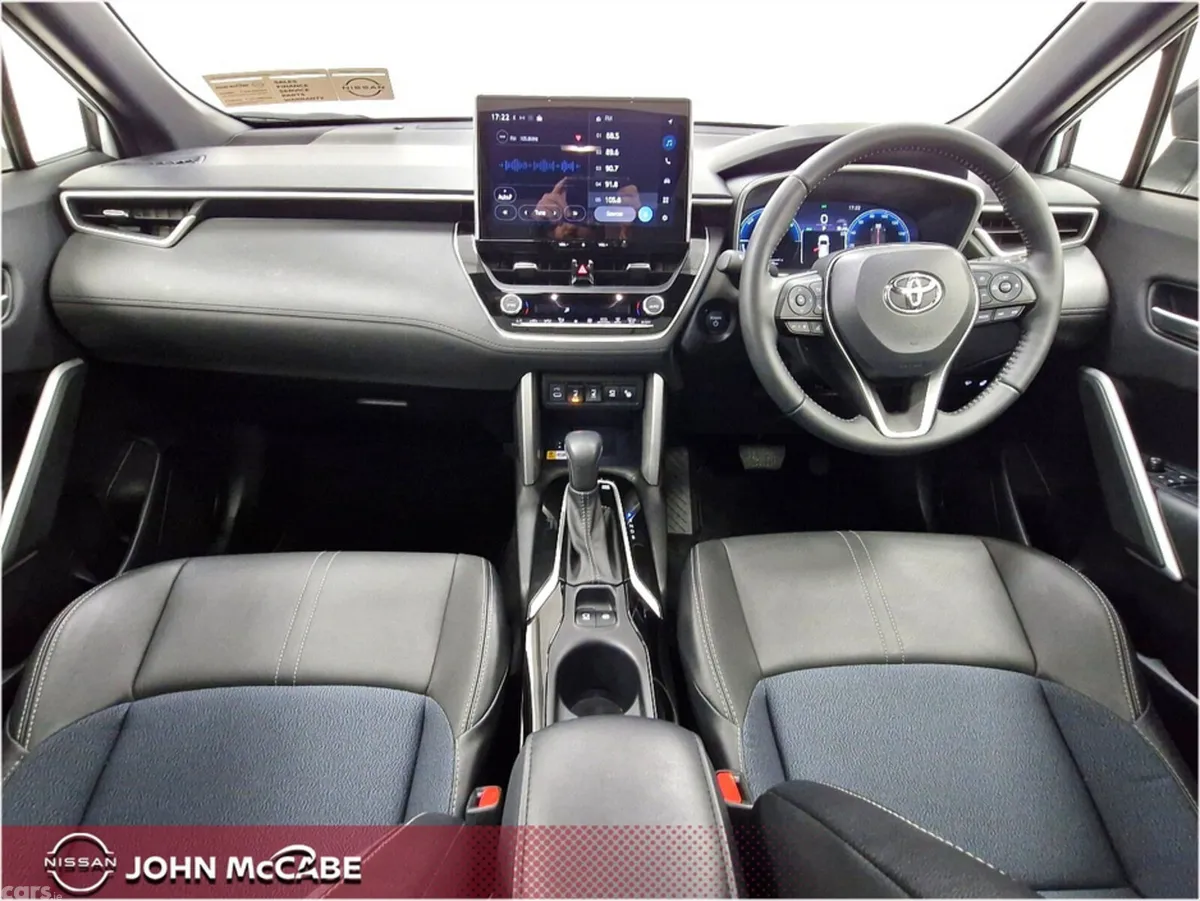 Toyota Corolla Cross SUV, Petrol Hybrid, 2024, White