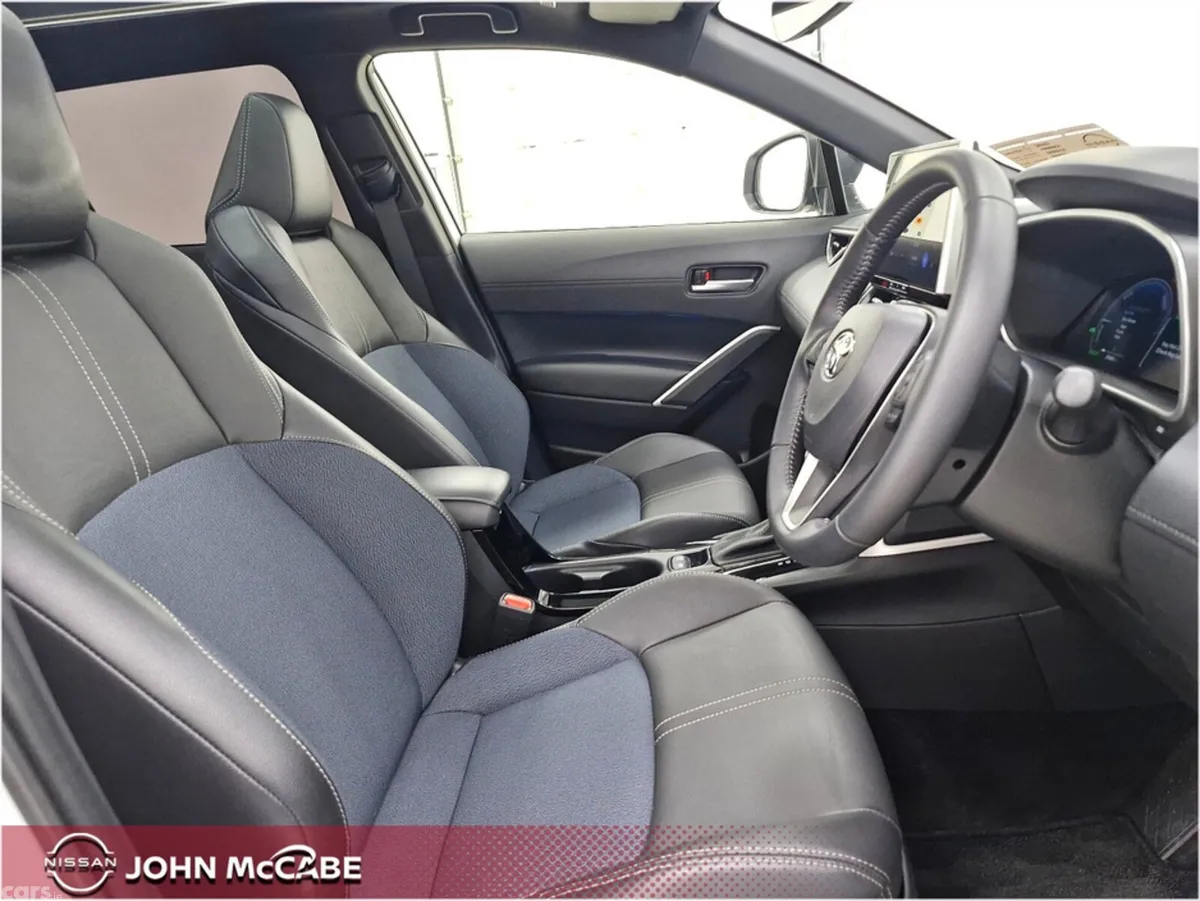 Toyota Corolla Cross SUV, Petrol Hybrid, 2024, White