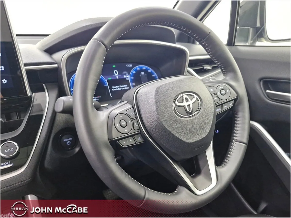 Toyota Corolla Cross SUV, Petrol Hybrid, 2024, White