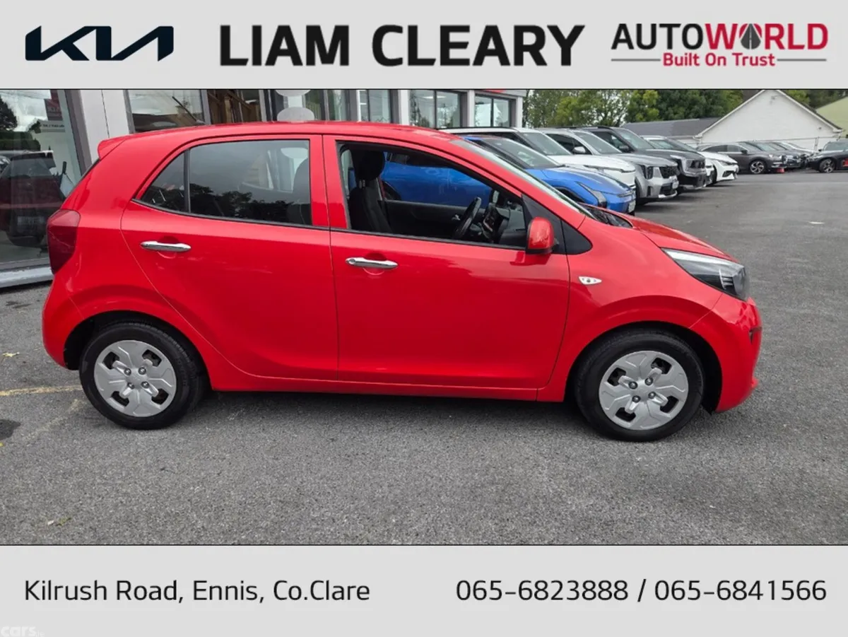 Kia Picanto Hatchback, Petrol, 2020, Red