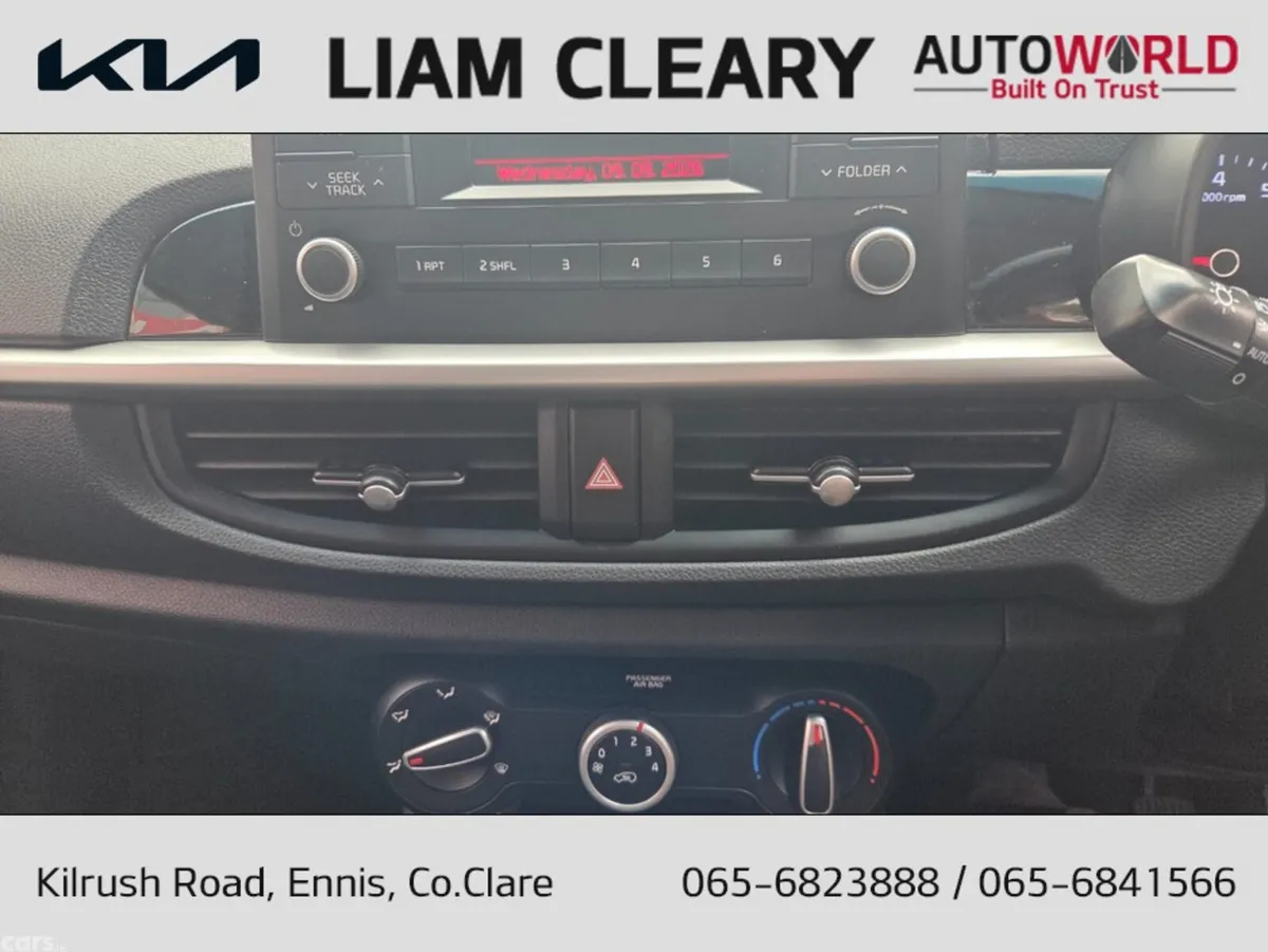 Kia Picanto Hatchback, Petrol, 2020, Red
