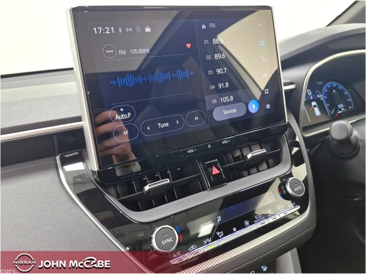 Toyota Corolla Cross SUV, Petrol Hybrid, 2024, White