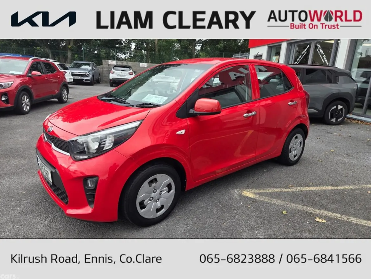 Kia Picanto Hatchback, Petrol, 2020, Red