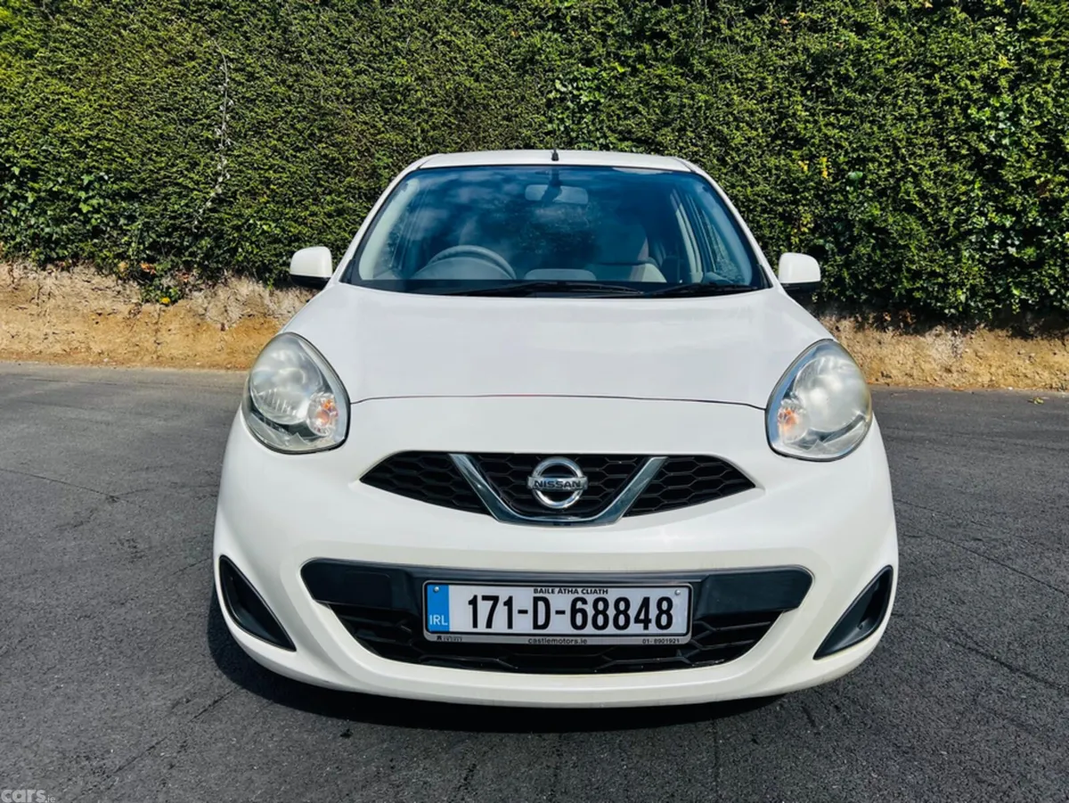 Nissan March Hatchback, Petrol, 2017, White