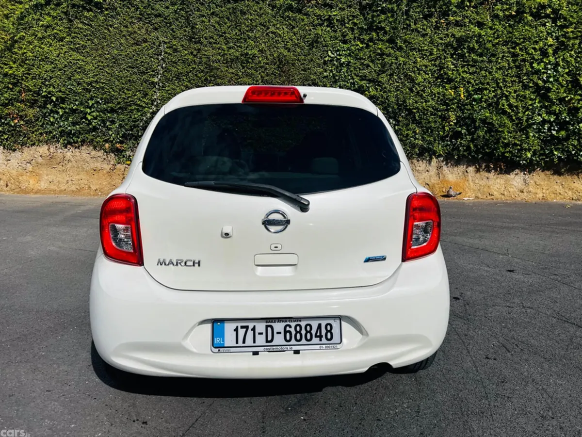 Nissan March Hatchback, Petrol, 2017, White