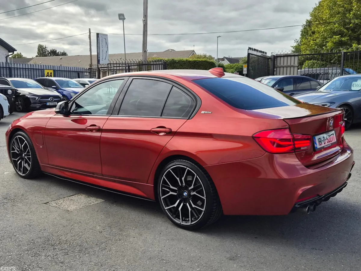 BMW 3-Series Saloon, Petrol Plug-in Hybrid, 2018, Orange