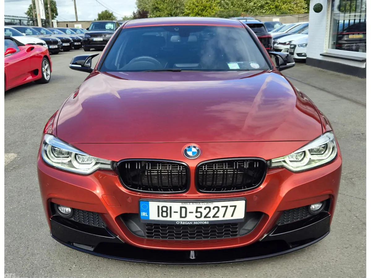 BMW 3-Series Saloon, Petrol Plug-in Hybrid, 2018, Orange