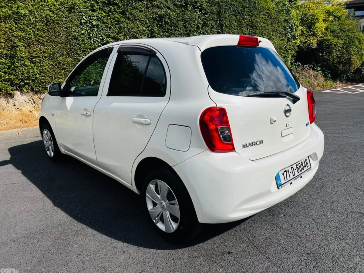 Nissan March Hatchback, Petrol, 2017, White