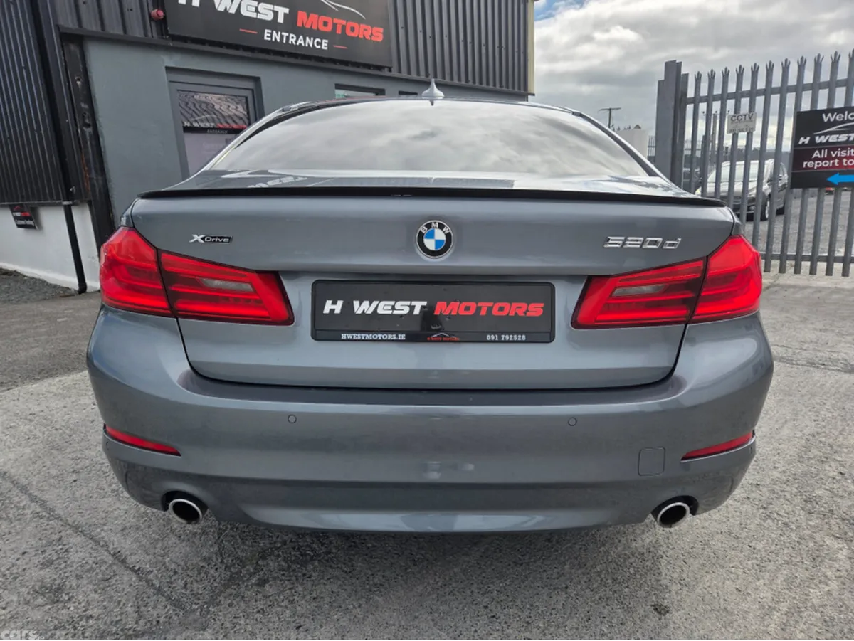 BMW 5-Series Saloon, Diesel, 2018, Grey