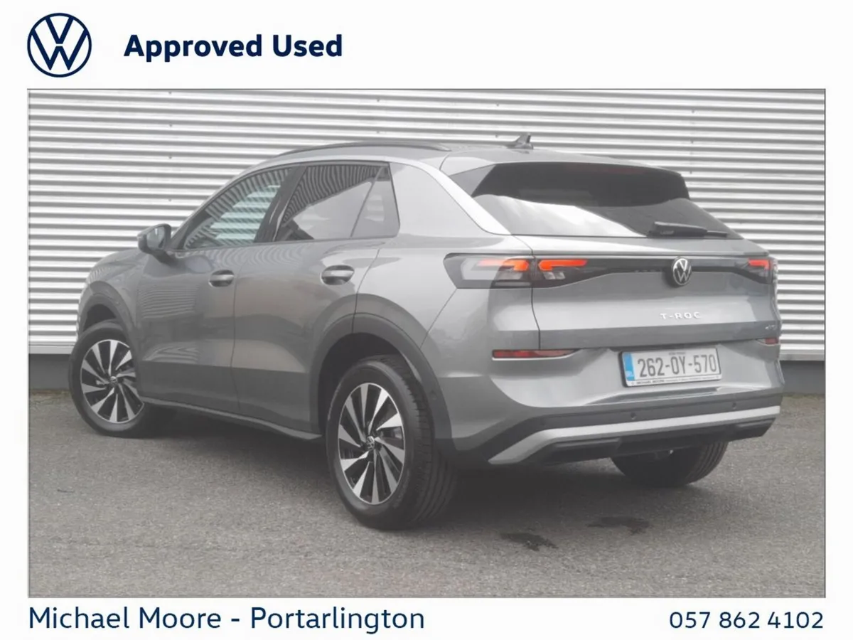 Volkswagen T-Roc SUV, Petrol, 2026, Grey